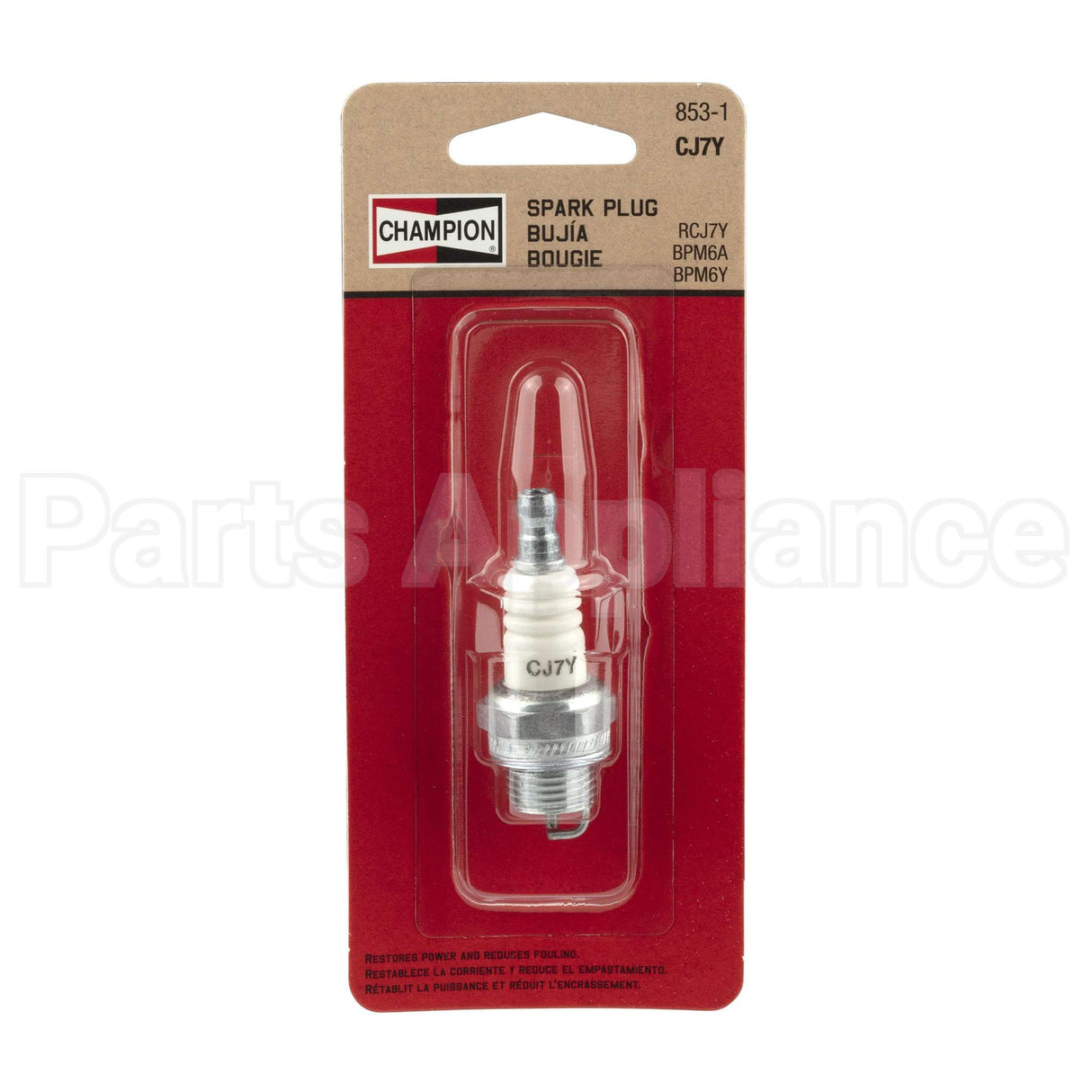853-1 Champion Cj7Y Sm Eng Plug Carded