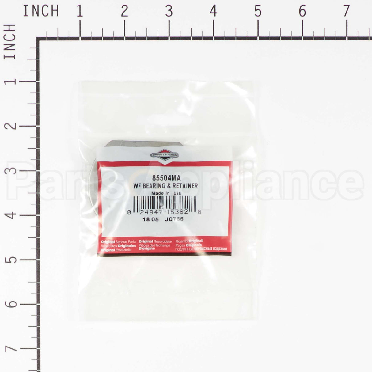 85504MA Briggs & Stratton Wf Bearing & Retainer