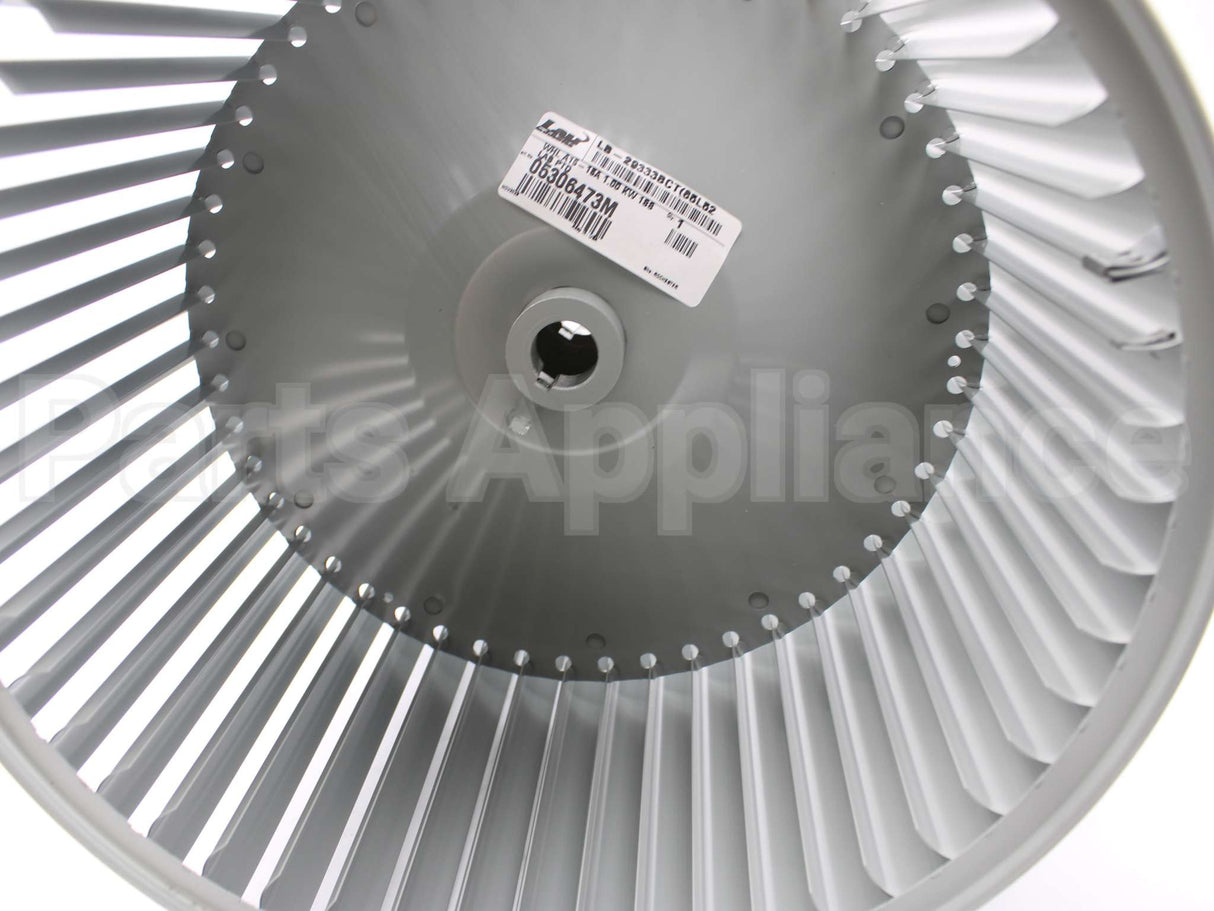 85L52 Lennox 15"X15" Blower Wheel, 1" Bore
