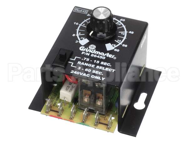 86450G Grindmaster Cecilware Timer, S/S 240V/50Hz Rohs