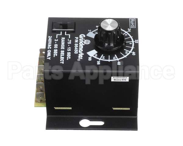 86450G Grindmaster Cecilware Timer, S/S 240V/50Hz Rohs