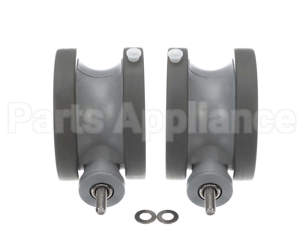 87.01.933S Rational Caster Set (2Ea) W/O Brake 125Mm