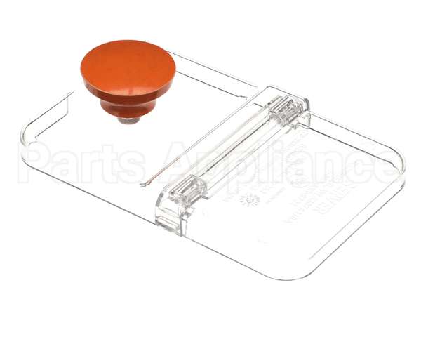 87257 Server Lid, Plstc, 1/9 Size, Orange Knob