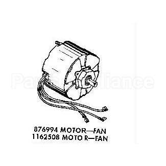 876994 Whirlpool Motor-Fan