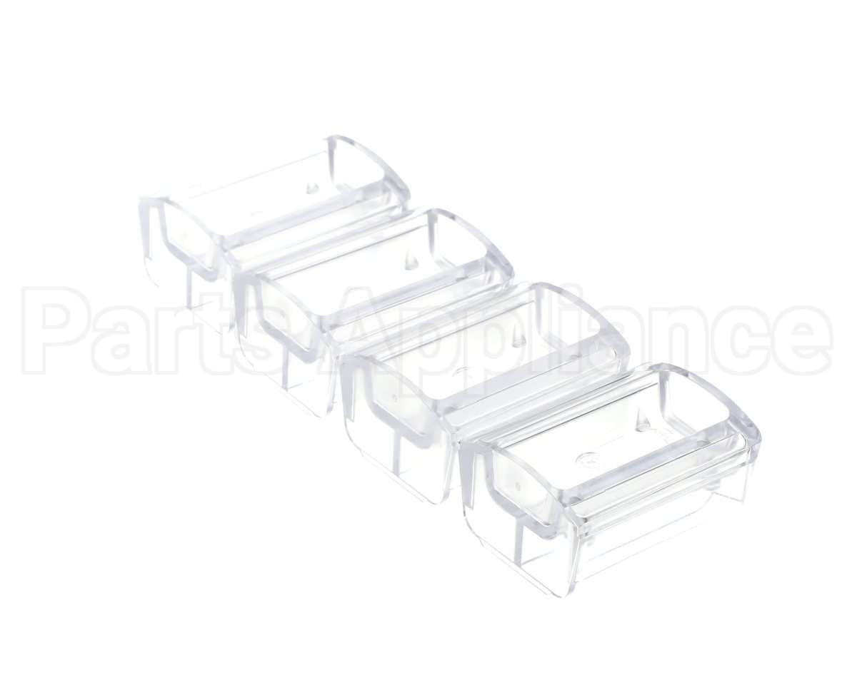 88729 Server Portion Tray, .54 Fl Oz Clr, 4 Pack