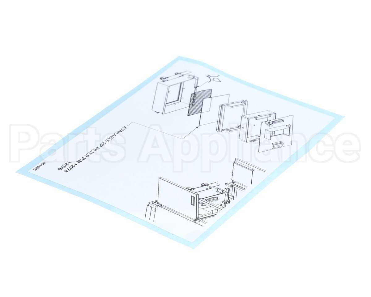 90196 Henny Penny Label-Replacement Filter