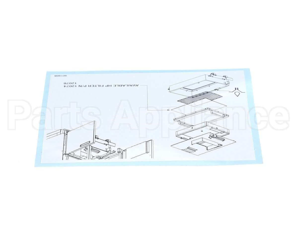 90196 Henny Penny Label-Replacement Filter