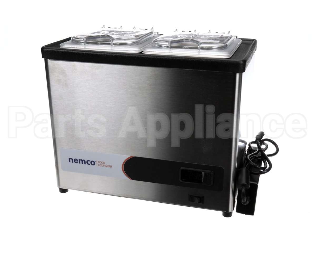 9020-2 Nemco Cold Condiment Chiller, (2) 1/6 Stainles