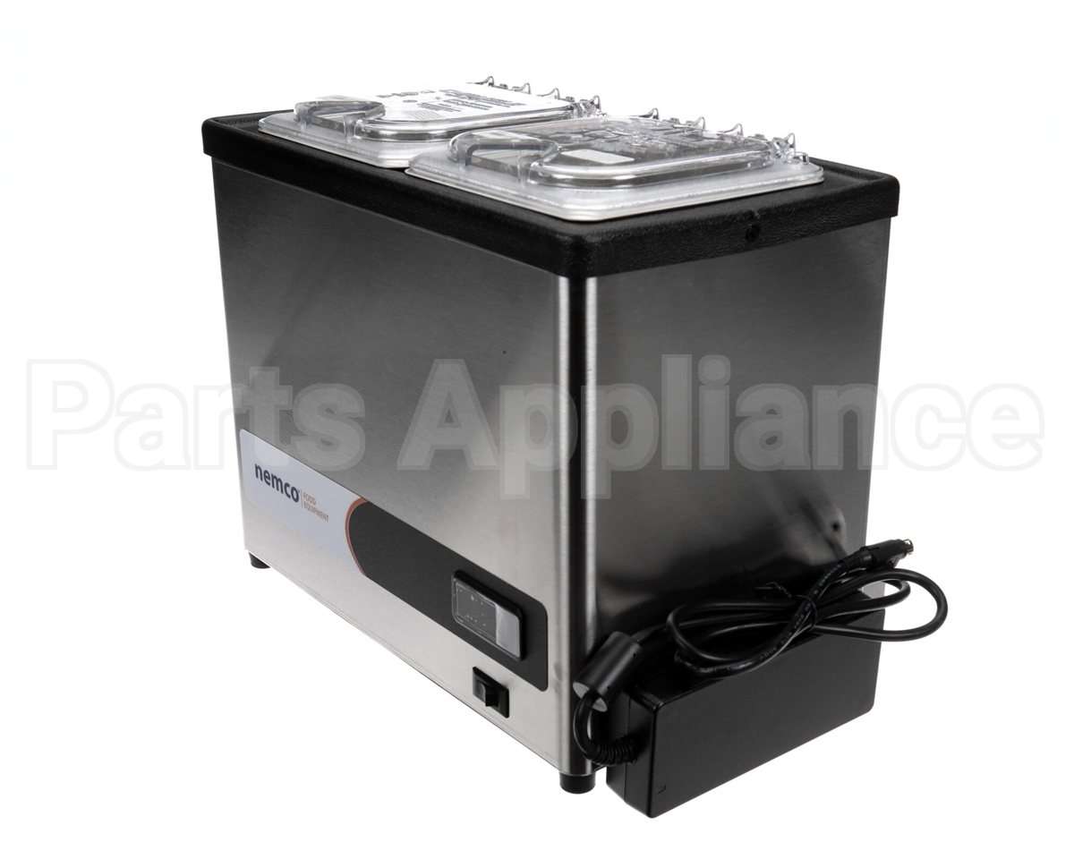 9020-2 Nemco Cold Condiment Chiller, (2) 1/6 Stainles