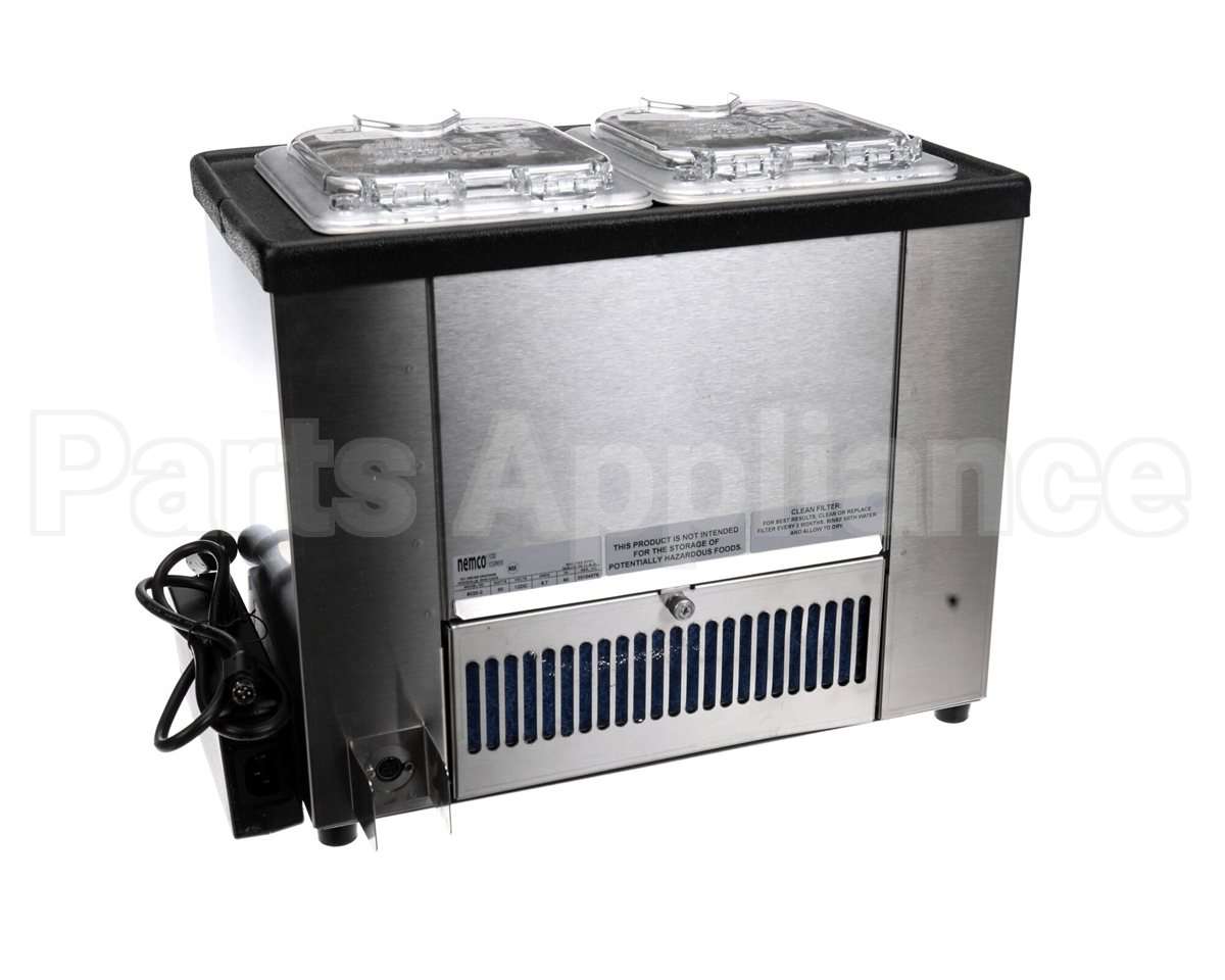 9020-2 Nemco Cold Condiment Chiller, (2) 1/6 Stainles