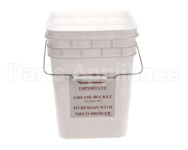 9089-10 Nieco Grease Pail Without Lid 4 Gal. W/L