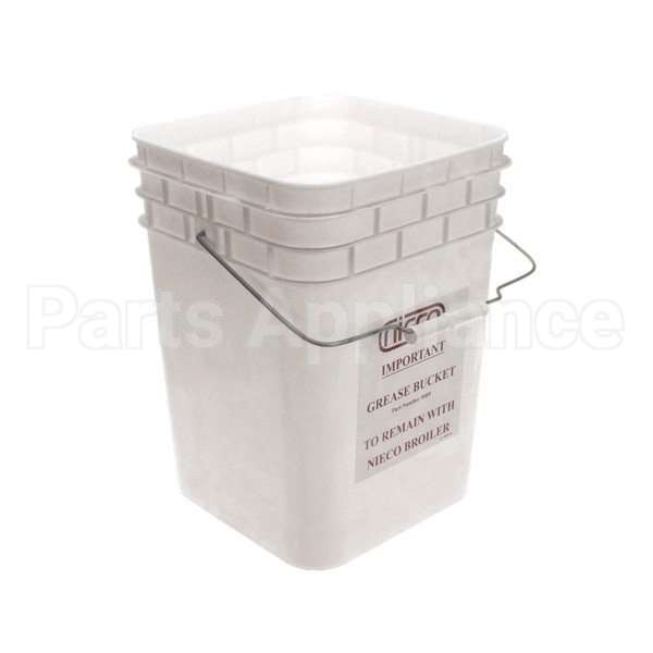 908910 Compatible Nieco Grease Pail W/O Lid 4 Ga L. W/L