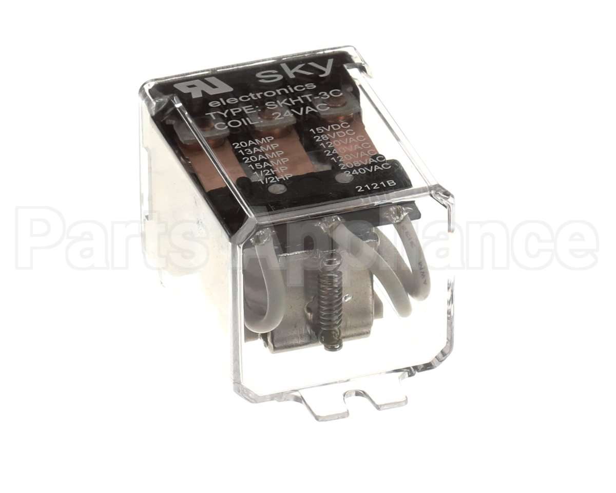 94-007 Mars Air Systems Relay, 3 Pole, 2 Throw, 24V Co