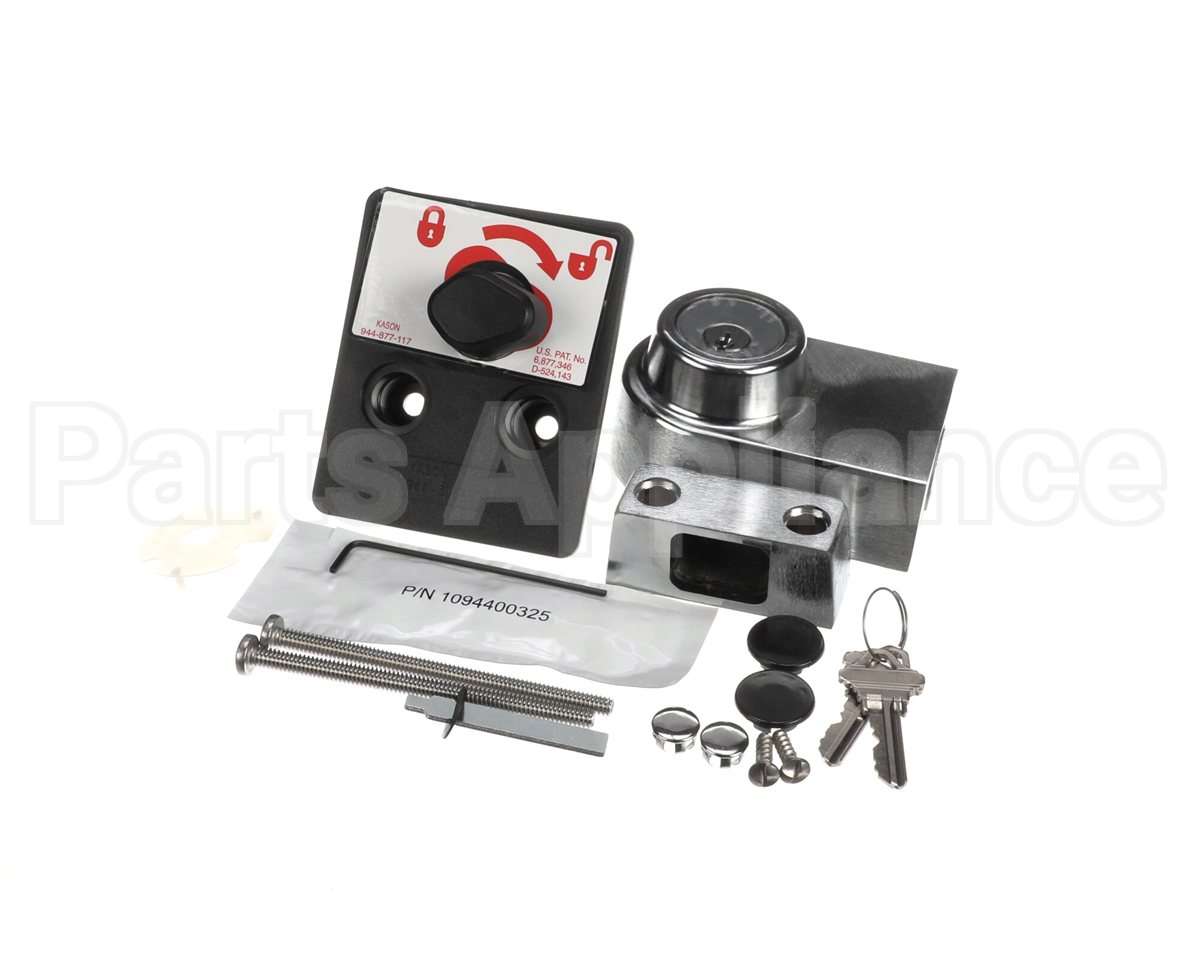 944-000045 Kason Deadbolt Latch, Brushed