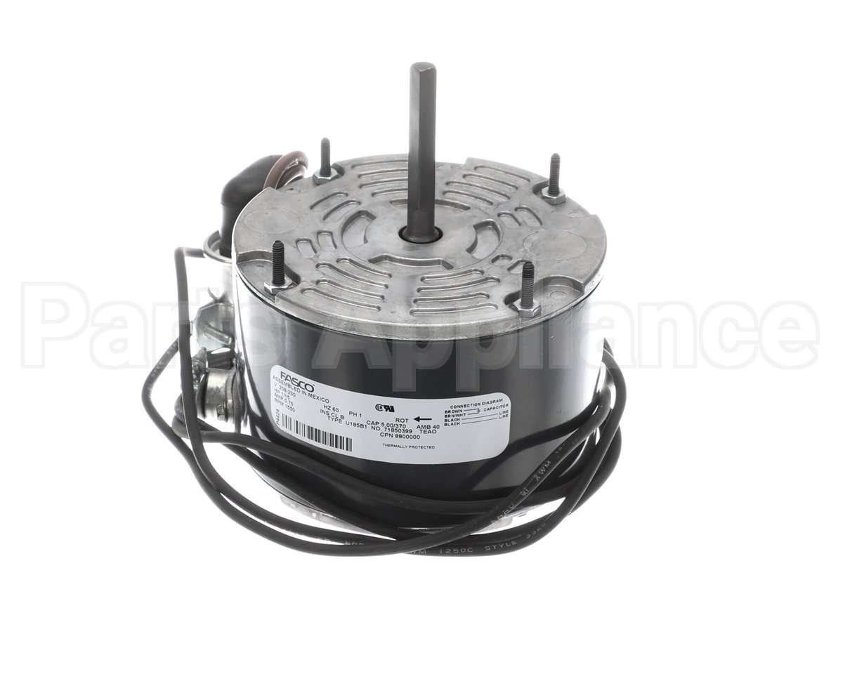 950-0801 Tjernlund Products 208-230V 1/15Hp 1550Rpm Motor