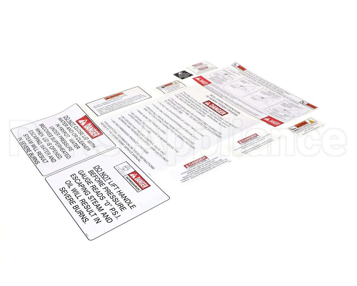 97347 Henny Penny Pfe 590 Label Kit