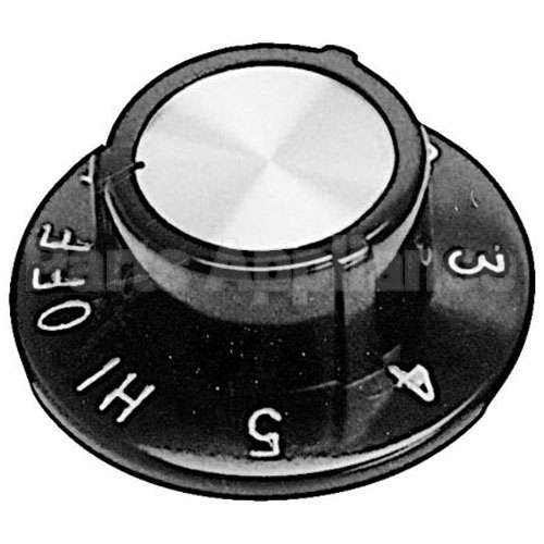 9781 Compatible Star Dial 2-1/2 D, Off-Lo-1-5-Hi