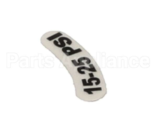 9905-002-97-74 Jackson Decal, 15-25 Psi