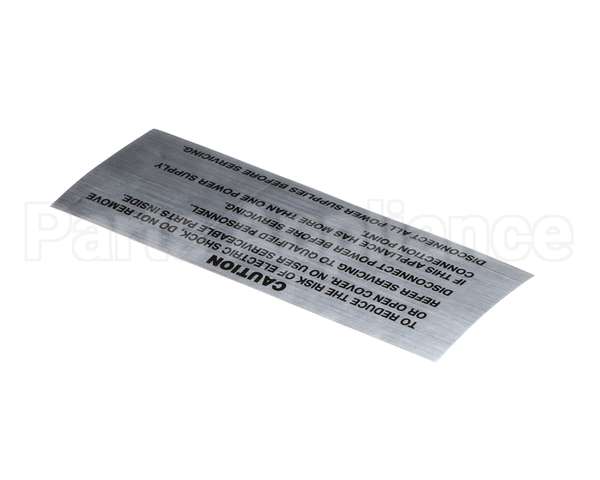 A101295 Grindmaster Cecilware Decal, Caution All Amw Equipme