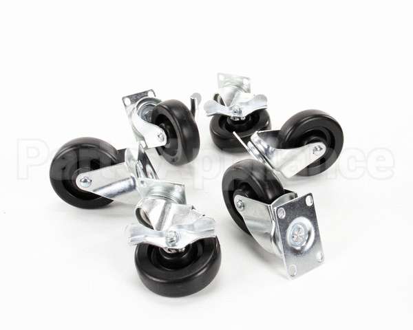 A35103 American Range Caster,Set(6)4Swivel 3/W Brak