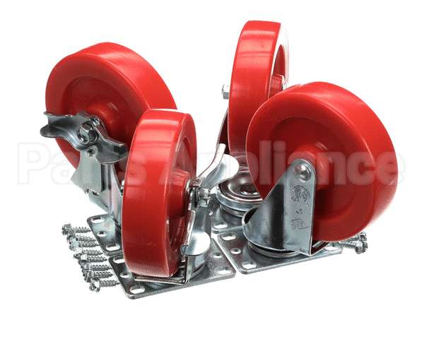 A35117 American Range Casters,Set(4)5 2 With Brake