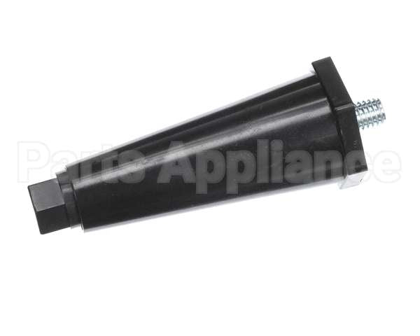 A545-004 Grindmaster Cecilware Leg 4 Black Plastic Hex Toe