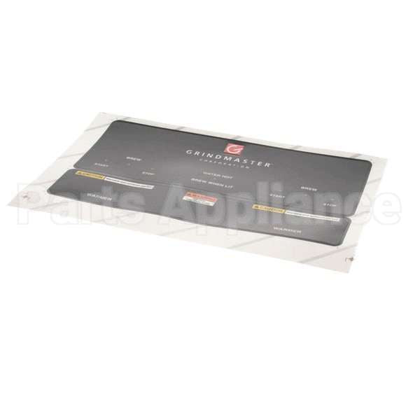 A546-129 Compatible Grindmaster P-400 Control Panel Overlay Black