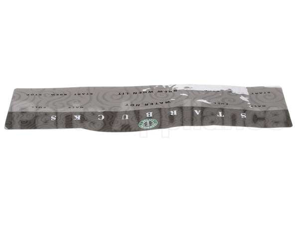 A546-158 Grindmaster Cecilware Decal, Control Panel P400 Starbuck