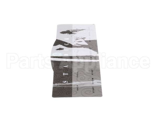 A546-158 Grindmaster Cecilware Decal, Control Panel P400 Starbuck