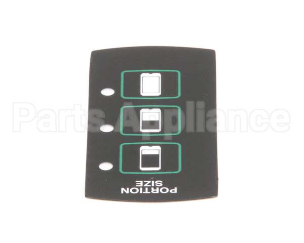 A546-383 Grindmaster Cecilware Decal, Touchpad Icb Select