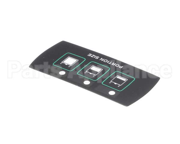 A546-384 Grindmaster Cecilware Decal, Touchpad Columb Select