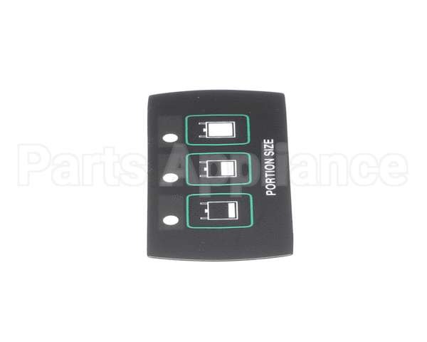 A546-384 Grindmaster Cecilware Decal, Touchpad Columb Select