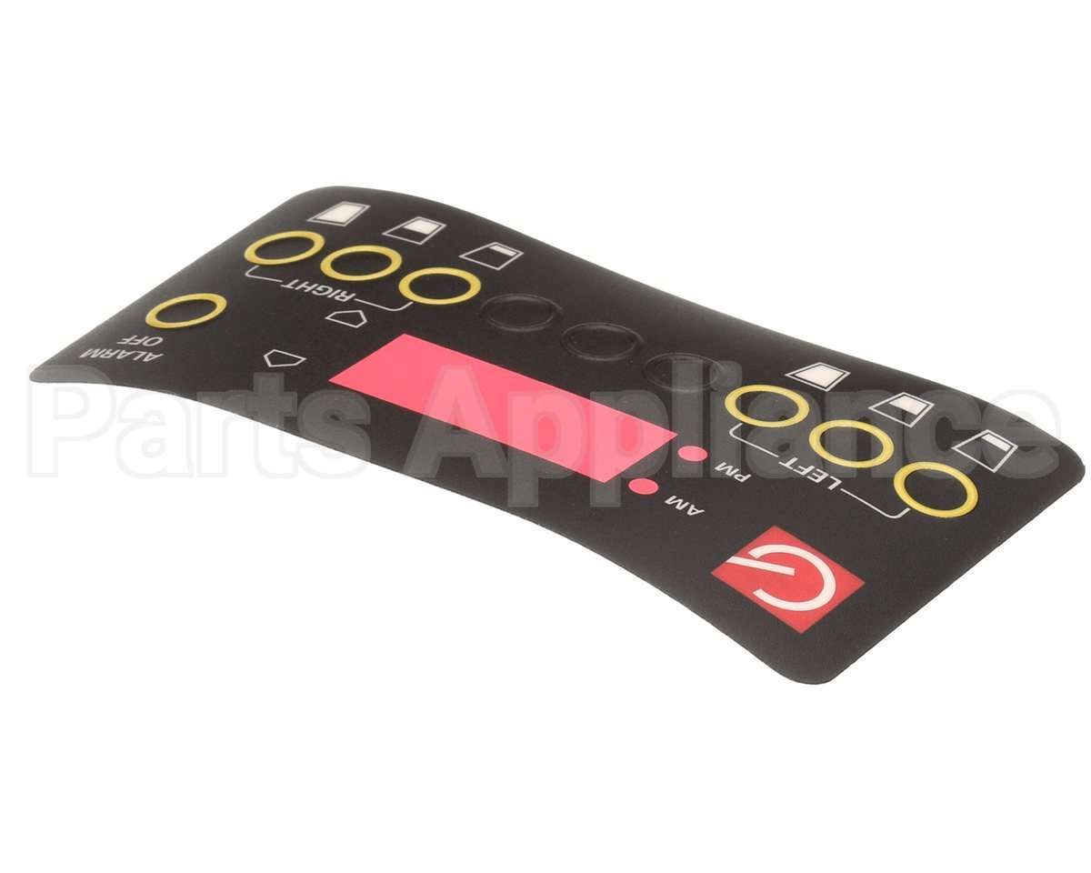 A546-458 Grindmaster Cecilware Decal, Twin Pb Urn Touchpad