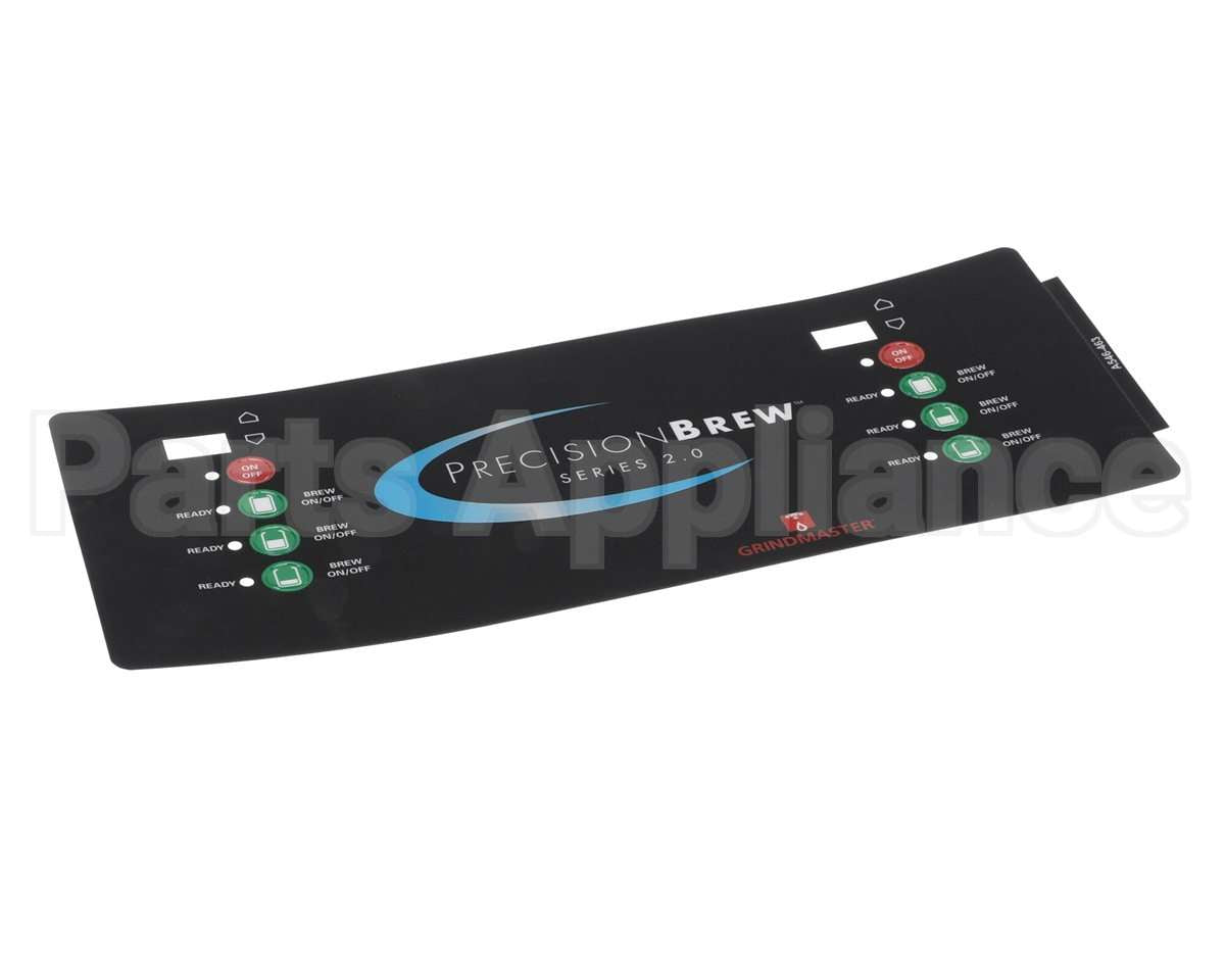 A546-463 Grindmaster Cecilware Decal, Top Panel Pb430 2Nd