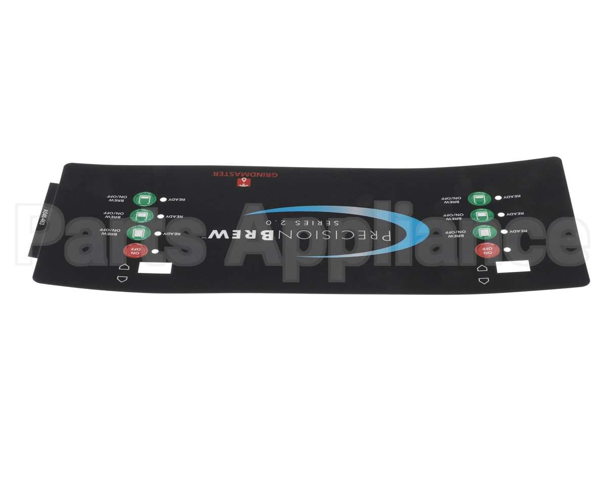 A546-463 Grindmaster Cecilware Decal, Top Panel Pb430 2Nd