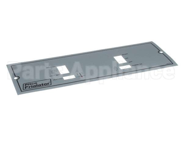 A6041601 Pitco Label,Ovrelay Fr Pnl 14,18 Sfx-Hn