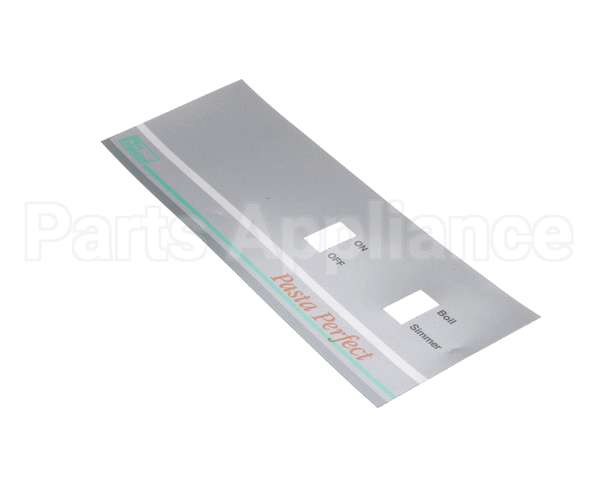 A6067101 Pitco Label,Ovrly Bezel Pg14D Man W/O