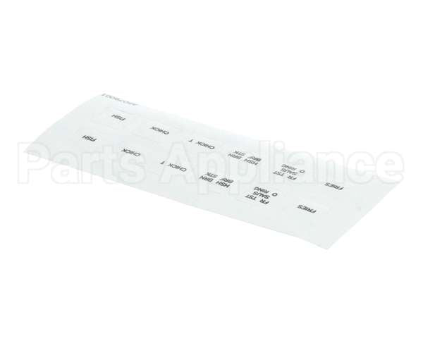 A6079001 Pitco Label,Decal Overelay Cmptr B.k.