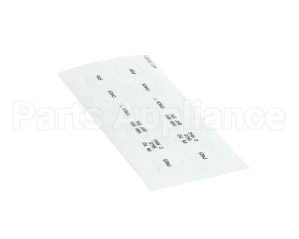 A6079001 Pitco Label,Decal Overelay Cmptr B.k.