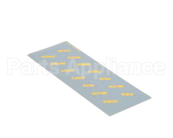 A6084501 Pitco Label,Decal Ovrly Cmptr Me,Mg14