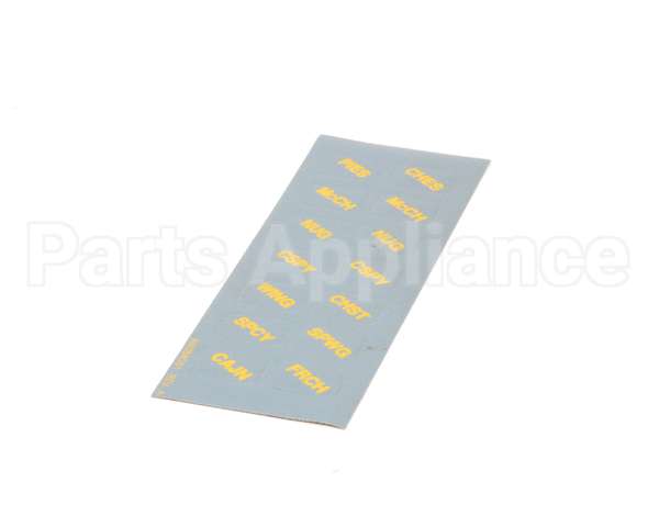 A6084501 Pitco Label,Decal Ovrly Cmptr Me,Mg14