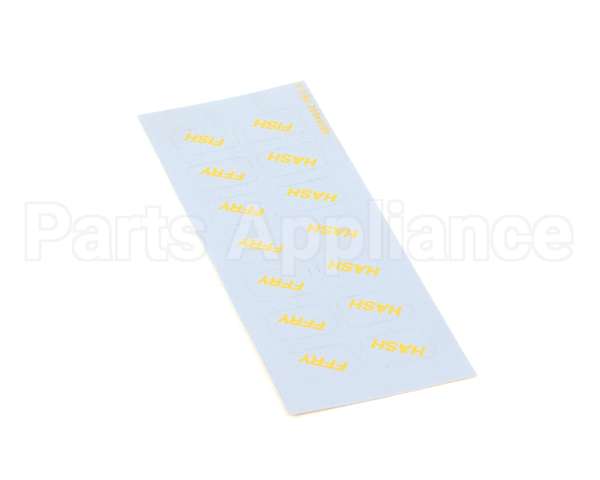 A6084502 Pitco Label,Decal Ovrelay Cmptr Ffry Mg