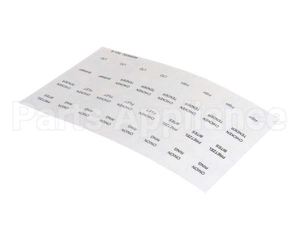 A6085002 Pitco Label,Culvers Rh