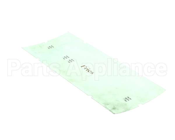 A6085503 Pitco Label,Ovrelay Hooters Fries