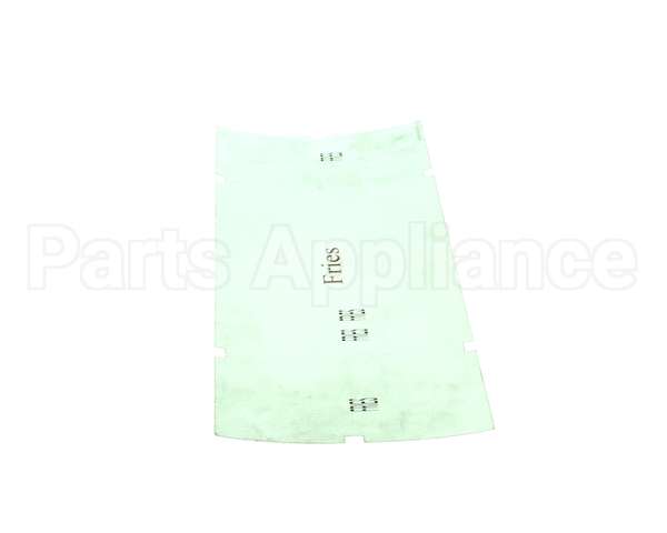 A6085503 Pitco Label,Ovrelay Hooters Fries