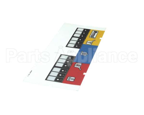 A6096301 Pitco Label,Ovrelay 3 Zn Blank