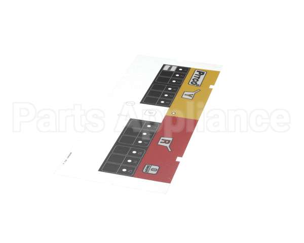 A6096401 Pitco Label,Ovrelay 2 Zn Fries