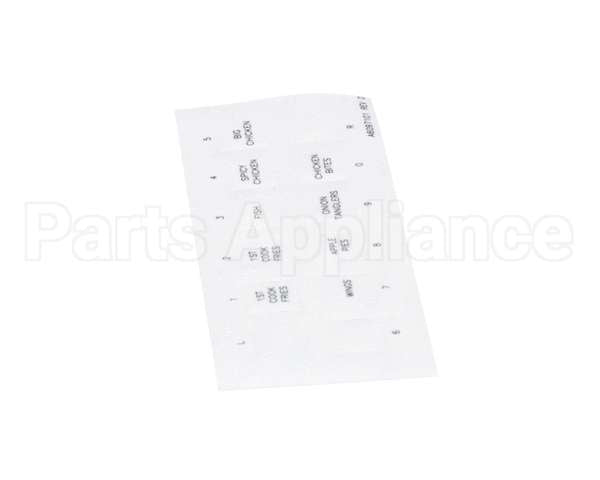 A6097101 Pitco Label,Ssh60W Left Hand Cook