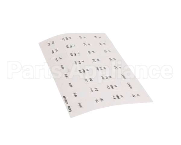 A6112303 Pitco Label,Swenson Ssh60W Left/Righ