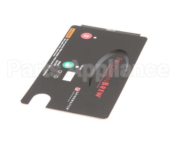 A71699 Grindmaster Cecilware Decal,T-Pad,B-Sap Series